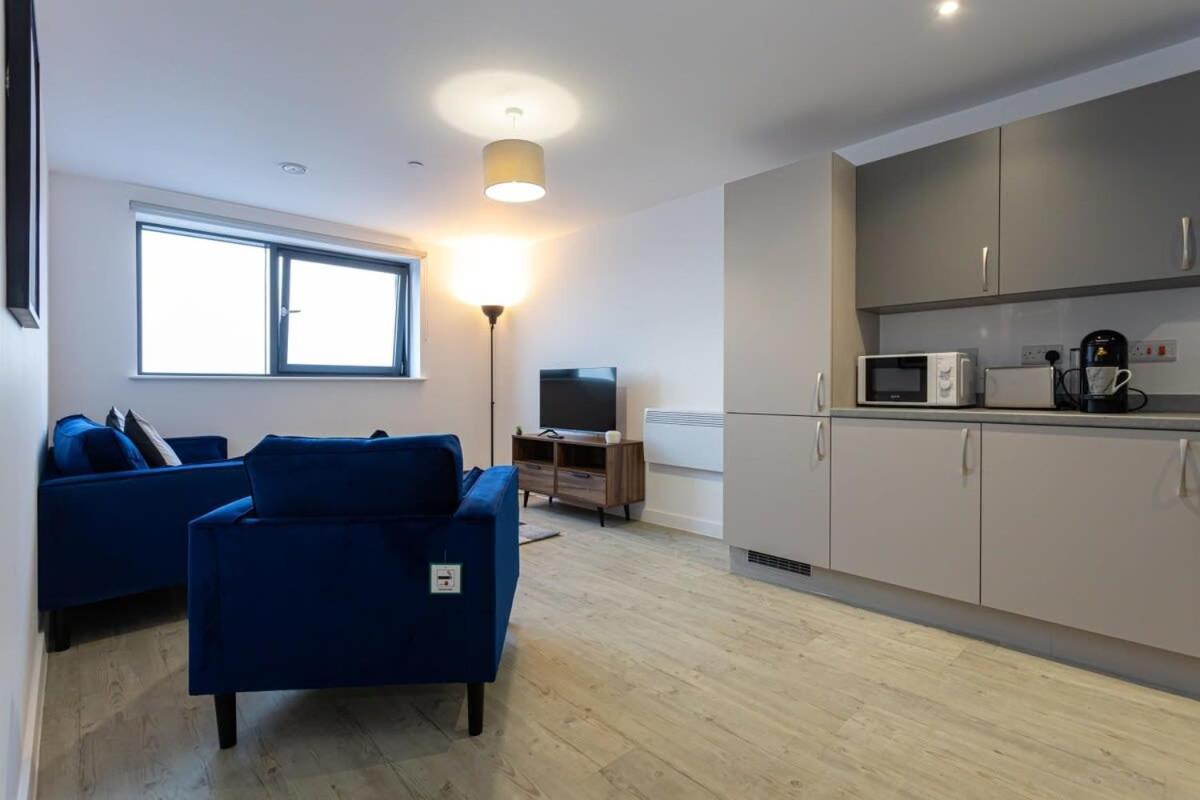 Modern 2 Bed Salford Apartment Stunning Views Manchester Exterior foto